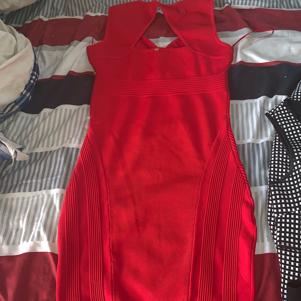 Very sexy red dress
